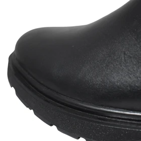 کفش مردانه چرمیران مشکی شبرو BM1045