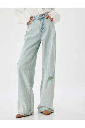 شلوار جین زنانه اورجینال کوتون koton