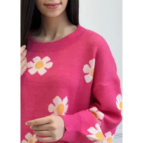 پلیور بافت بابونه