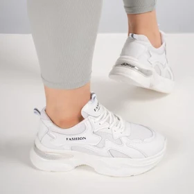 کفش و کتانی زنانه مدل فشیون FASHION رنگ سفید