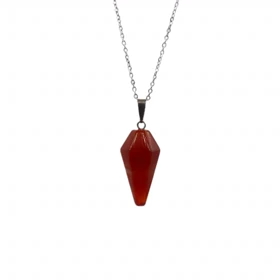 آویز پاندولی عقیق سرخ