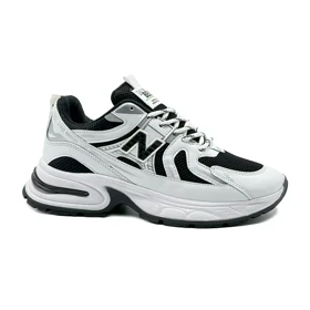 کتانی اسپرت مردانه مدل نیوبالانس990 NEW BALANCE رنگ سفید مشکی