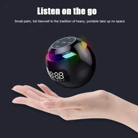 اسپیکر بلوتوثی ساعت دار مدل G90S با قابلیت حمل