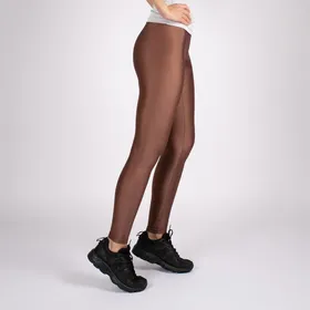 لگ دیسکوتایت نسکافه ای شاین آگی - Agi Disco Leggings A.Kahve