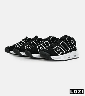 کفش کتانی مردانه و زنانه مشکی سفید NIKE Air More Uptempo '96