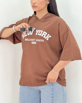 تیشرت کلاه دار ساره(38)کد:5597