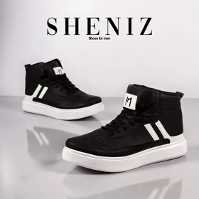 کفش ساق‌دار مردانه Sheniz(مشکی)