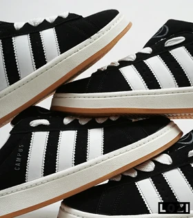 کفش کتانی بزرگ پا مشکی ADIDAS Campus