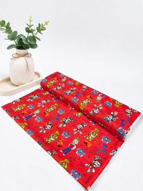 پارچه نخی نوزادی عرض 1/5 متری کد 0205