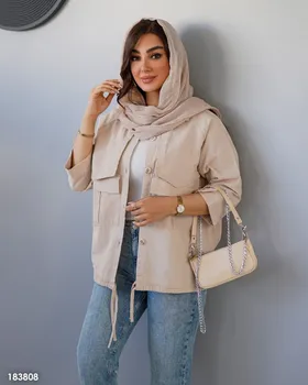 مانتو کوتاه مدل نوشین کد 1838