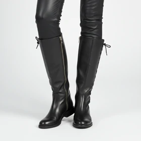 بوت چرم بندی بلند زنانه 336