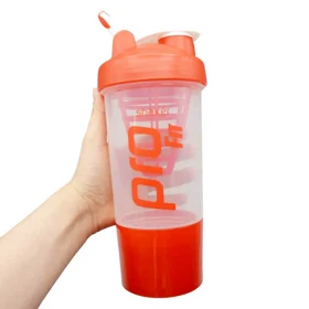شیکر دو تیکه ورزشی پرو فیت مدل Fit-1408 ظرفیت 0.5 لیتر