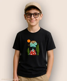 تیشرت بچگانه طرح آقای رنگو کد 892