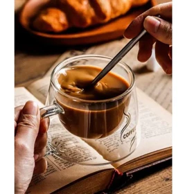 کاپ اسپرسو خوری طرح COFFEE