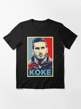 تیشرت ورزشی اتلتیکو مادرید | تیشرت Atletico madrid طرح Koke کد 144320