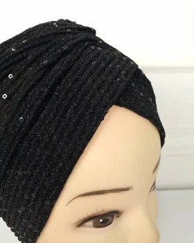 توربان پلیسه پولکی زنانه خاتون