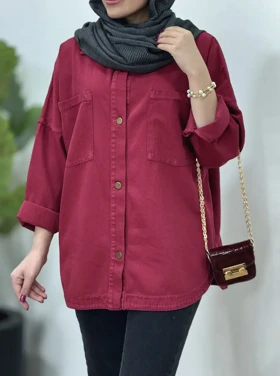 کت کتان پاییزه توسکا 1