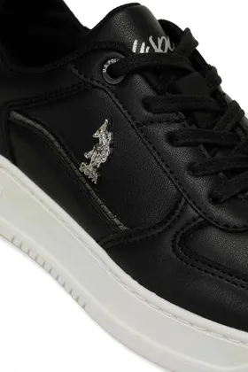کفش ورزشی زنانه مشکی Polo Assn آمریکا USPYG101501883B