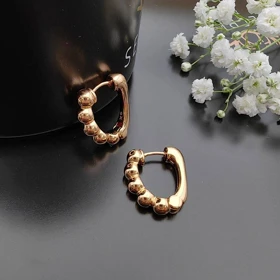 گوشواره حلقه‌ای طرح مدرن ژوپینگ کد 146