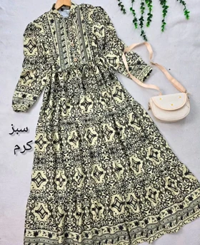 پیراهن ماکسی پیچک