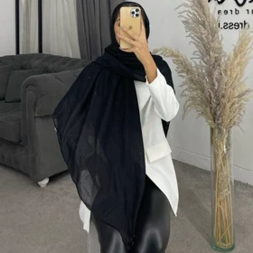 روسری ساده رنگی