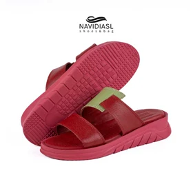 صندل زنانه چرم طبی کد 1003004