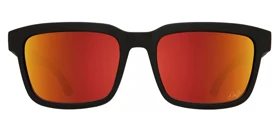 عینک آفتابی اسپای SPY Helm 2 Dale Jr Matte Black - HD Plus Gray Green with Orange Spectra Mirror