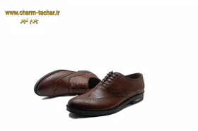 کفش رسمی مردانه هشترک چرم طبیعیbl784