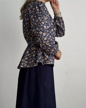 شومیز مخمل کبریتی چپ و راستی