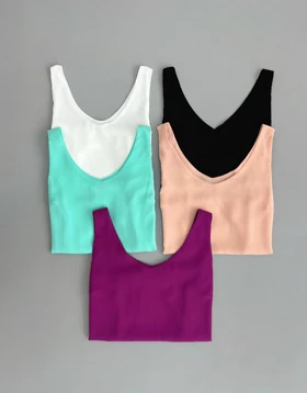 تاپ حریر کریشه دو لایه کد 2880