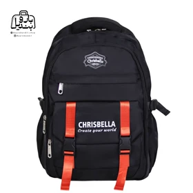 کوله‌پشتی مدرسه کریس‌بلا Chrisbella کد 2461 (مشکی)