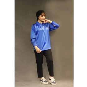 شومیز ساتن زنانه
