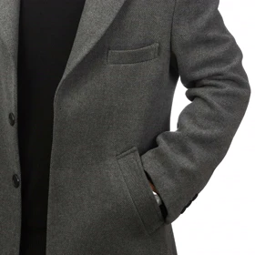 پالتو فوتر بلند مردانه مدل 61667