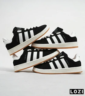 کفش کتانی بزرگ پا مشکی ADIDAS Campus مدل 5169