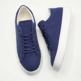 کفش و کتانی روزمره و راحتی مردانه مدل برشکا BERESHKA رنگ سرمه ای کد 41320