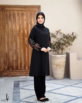مانتو محیا مشکی