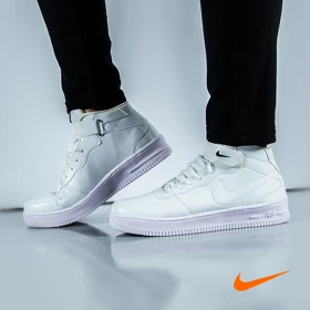 کفش ساق‌دار NIKE مدل FORCE (سفید)