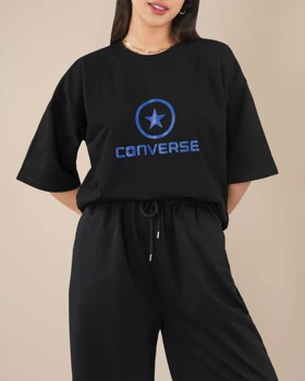 تیشرت مشکی converes کد 30307