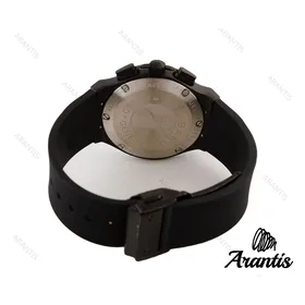 هابلوت زنانه فول مشکی صفحه اسکلتون ایندکس سیلور w-9575