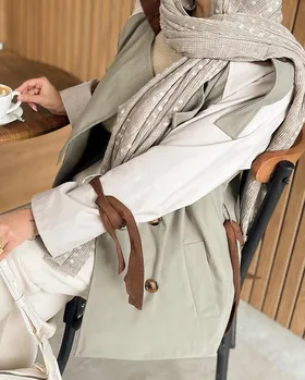 ترنچ کت کت ترکیبی مزونی
