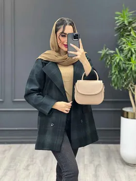 پالتو چهاردکمه دوجیب
