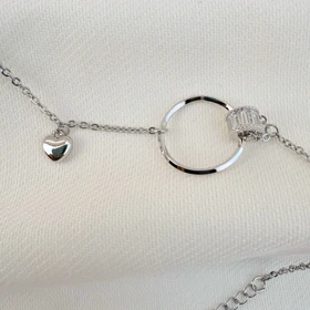 دستبند زنجیری تنیسی سیلور ژوپینگ