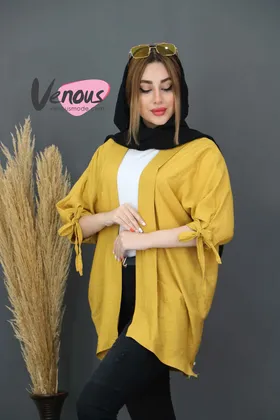 مانتو بابوس یقه دوبل
