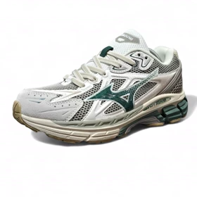 کفش و کتانی مردانه مدل میزانو هالومیکس کرم سبز