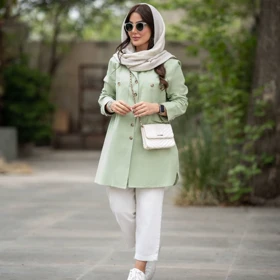 مانتو اسپرت زنانه مدل آوینا کد 1574