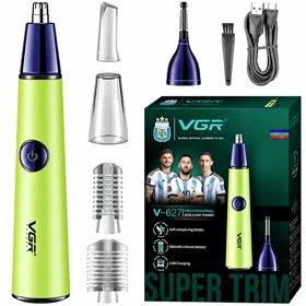 موزن گوش و بینی و خط زن وی جی آر VGR مدل V-627 شارژی