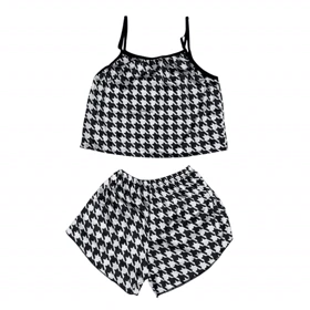 ست تاپ و شلوارک مدل 196