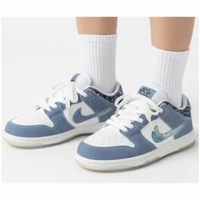 کتانی دخترانه دراگون سرمه ای