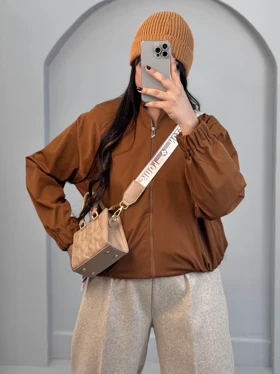 بامبر جکت کتان