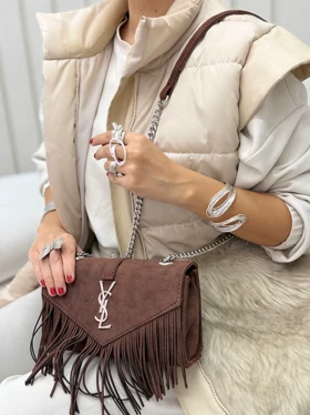 کیف جیر لوسن (قهوه ای)